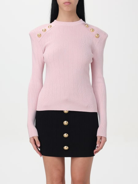 Maglia a 6 bottoni Balmain