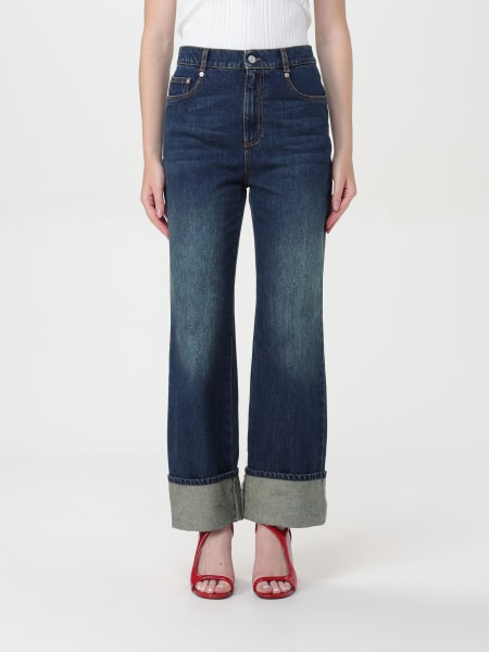 Jeans woman Alexander McQueen