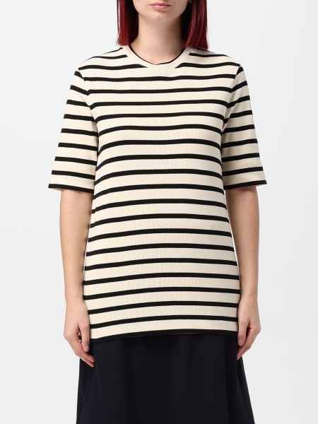 Abbigliamento femminile: T-shirt a righe Jil Sander