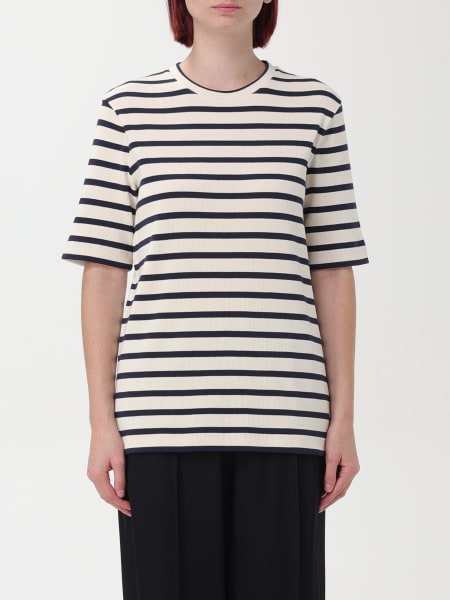 Jil Sander donna: T-shirt a righe Jil Sander