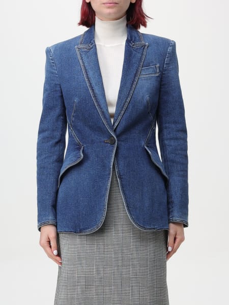 Blazer a monopetto Alexander McQueen