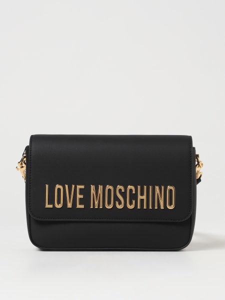 Borsa Love Moschino in pelle sintetica con logo