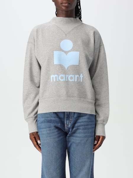 Felpa con maxi logo Isabel Marant Etoile