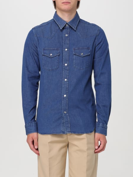 Tom Ford: Camicia Tom Ford in denim di cotone