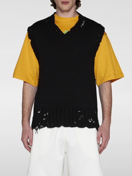 Marni cotton stocking stitch vest