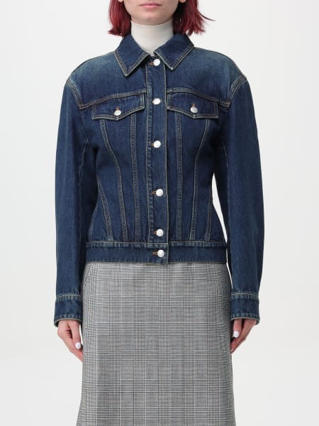 Giacca di jeans Alexander McQueen