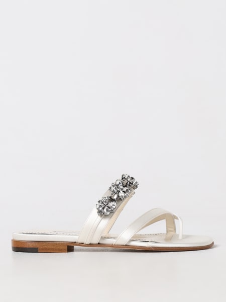 Flat sandals woman Manolo Blahnik