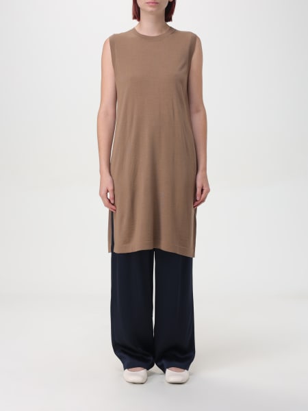 'S Max Mara cotton vest with hood