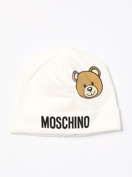 Cappello Moschino in cotone con logo