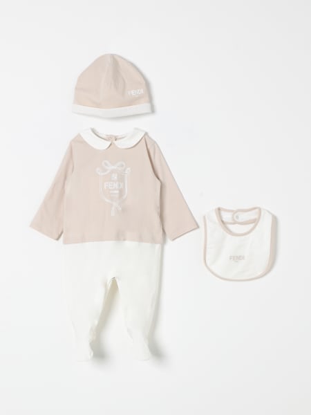 Set tutina + bavaglino + cappello Fendi