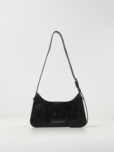 Borsa Platt Acne Studios in pelle cracklè