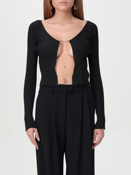 Jacquemus Pralù ribbed viscose blend cardigan
