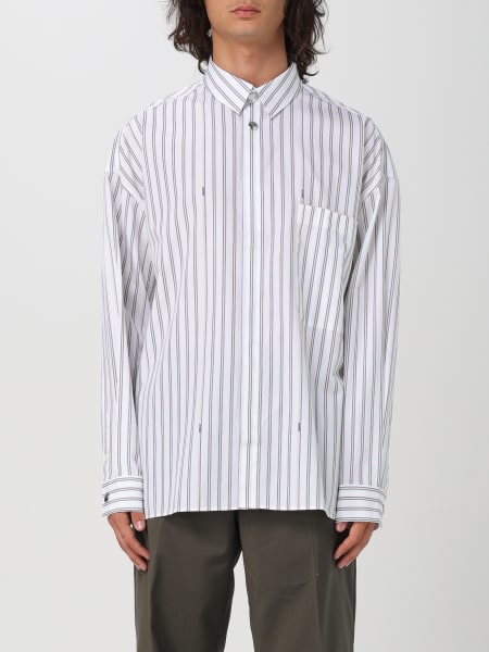 Camicia Jacquemus in popeline a righe