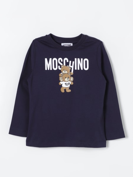 Moschino bambino: T-shirt con stampa Teddy Moschino