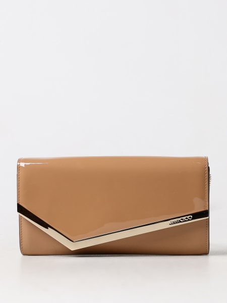 Pochette Jimmy Choo: Clutch Emmie Jimmy Choo in vernice