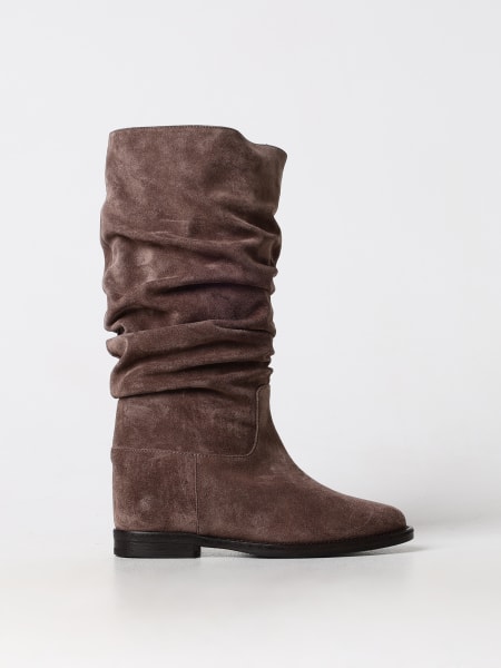 Flat ankle boots woman Via Roma 15