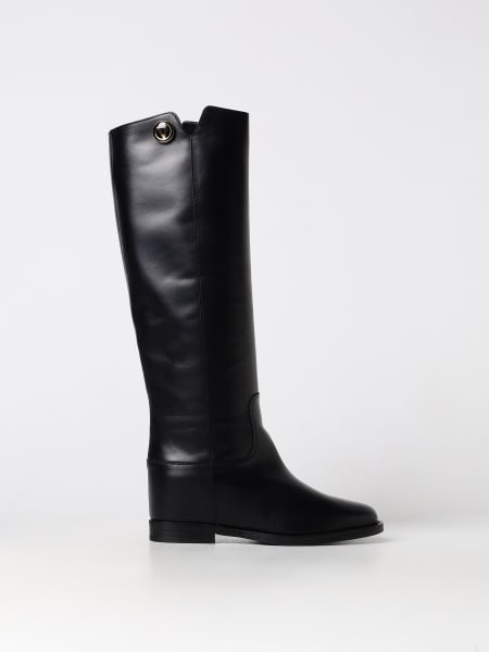 Flat ankle boots woman Via Roma 15