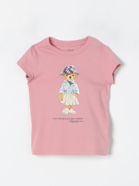 T shirt bambina Polo Ralph Lauren T shirt Polo Ralph Lauren bambina collezione FW24