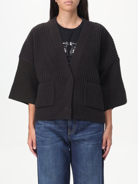 Pinko donna: Cardigan a coste Pinko in lana e cashmere