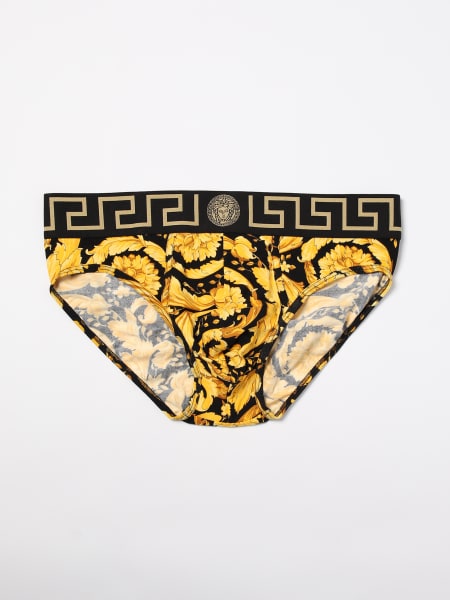 Slip Baroque Versace in cotone stretch