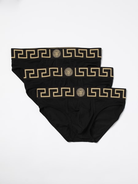 Set 3 slip Versace in cotone stretch