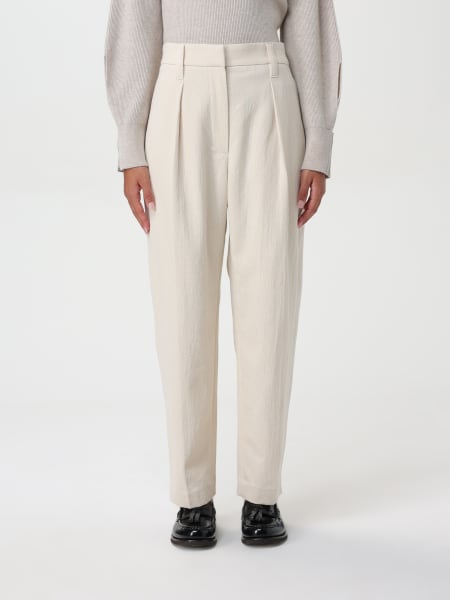 Brunello Cucinelli: Pantalón mujer Brunello Cucinelli