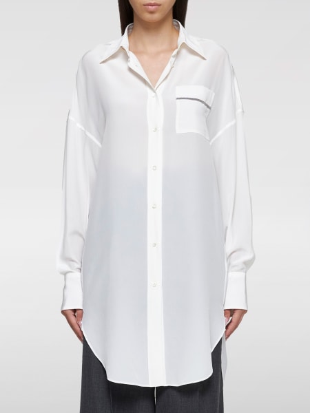 Brunello Cucinelli femme: Chemise femme Brunello Cucinelli