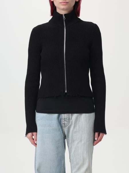 Mm6 Maison Margiela ribbed cotton cardigan