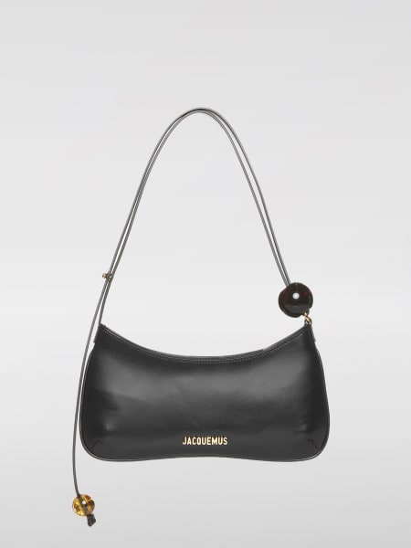 Borsa Le Bisou Perle Jacquemus in pelle con logo