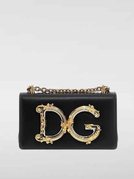 Borsa Dolce & Gabbana in pelle con monogram DG