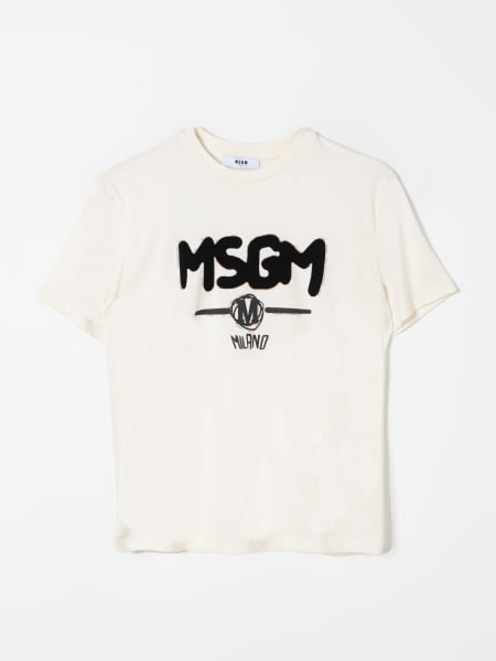 T-shirt in cotone MSGM Kids