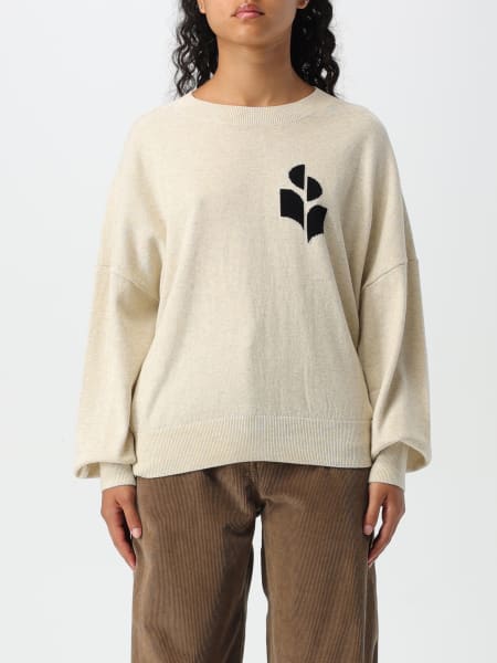 Isabel Marant Étoile donna: Maglia con logo Isabel Marant Etoile