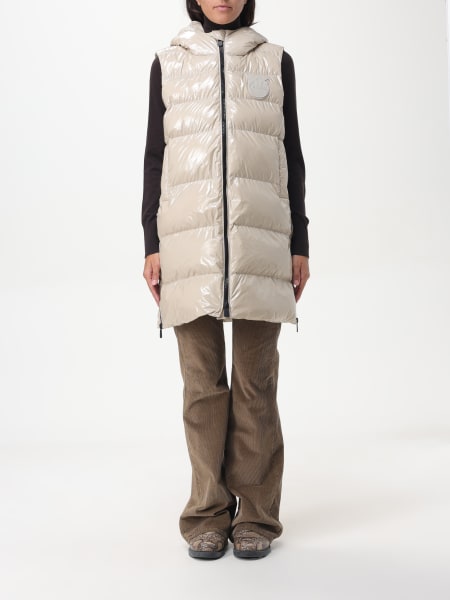 Piumino a gilet lungo Pinko