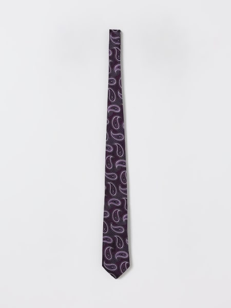 Cravatta con stampa paisley jacquard Etro
