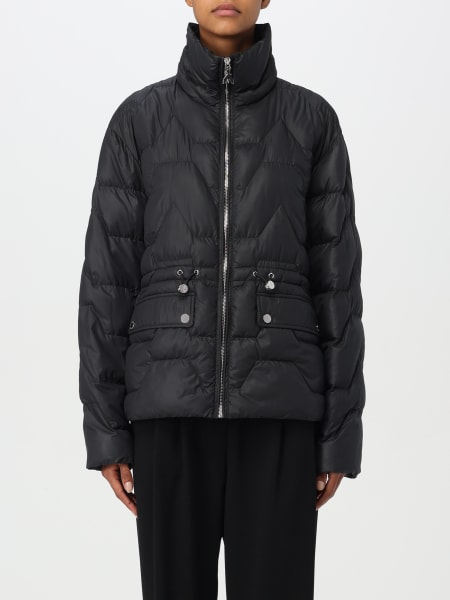 ジャケット PATRIZIA PEPE Women Jackets 8O0171 A545C789 Black Patrizia Pepe Firenze Sz 42 Womens Cropped Nylon Blend