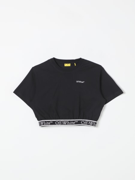 T-shirt crop Off-White Kids