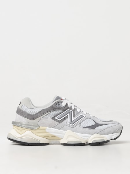 New Balance: Sneakers 9060 New Balance in camoscio e mesh