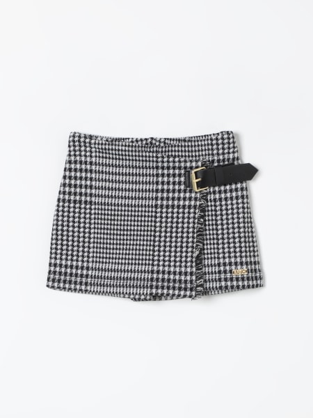 Shorts mini tartan Liu Jo in misto viscosa