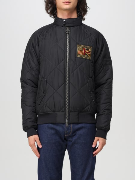 Giacca trapuntata con zip Barbour