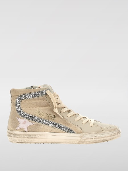 Sneakers Slide Golden Goose in camoscio used