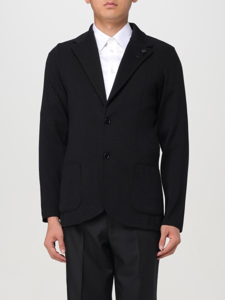 Men's Lardini: Lardini single-breasted wool blazer