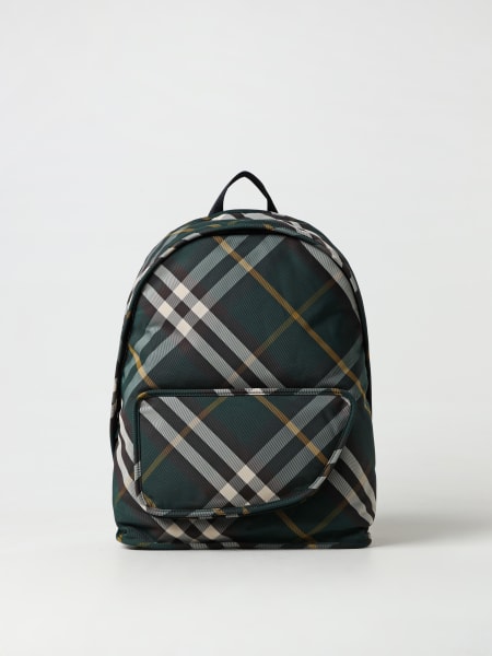 Burberry fashion backpack green