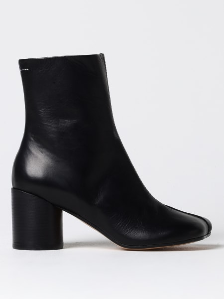 Mm6 Maison Margiela: Flat ankle boots woman Mm6 Maison Margiela