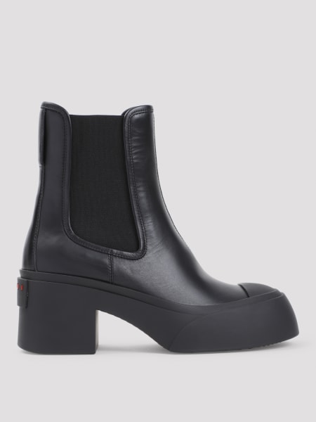 Flache stiefeletten Damen Marni