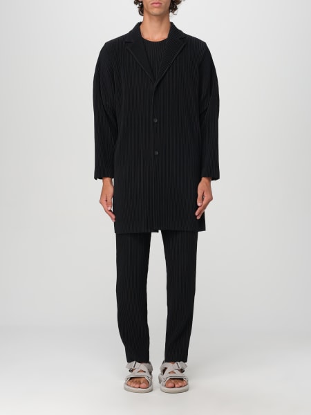 Men's Homme Plisse' Issey Miyake: Coat man Homme Plisse' Issey Miyake