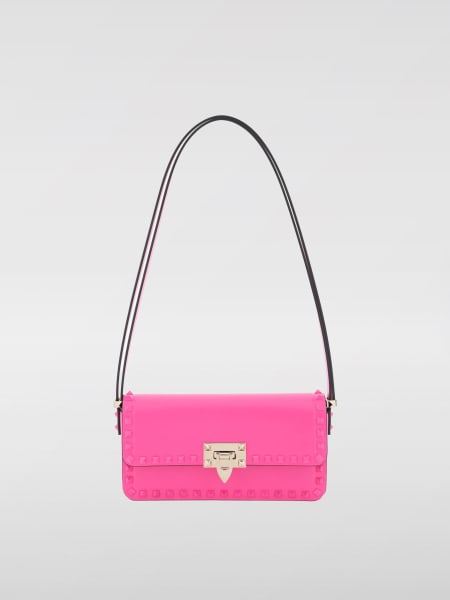 Leather tote bags: Shoulder bag woman Valentino Garavani