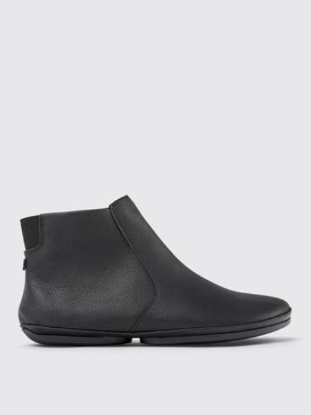 Schuhe damen: Flache stiefeletten Damen Camper