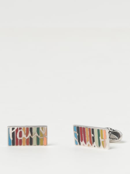 Gemelli Signature Stripe Paul Smith in argento smaltato