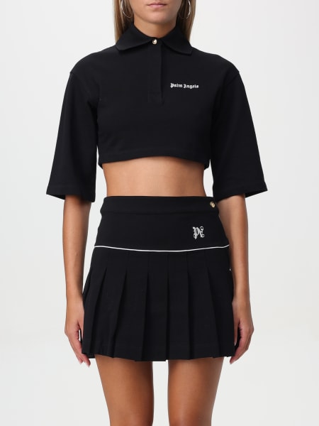 Palm Angels: Polo crop Palm Angels