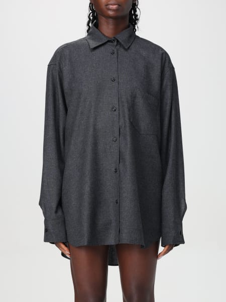 Andamane oversize wool blend shirt